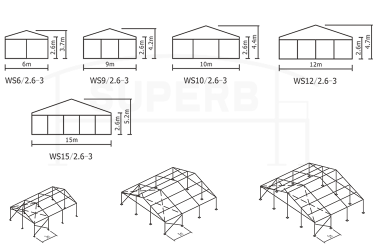 transparent party tent