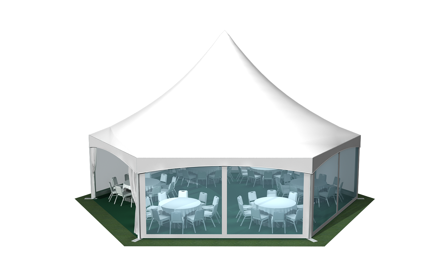  Pagoda tent for Car Show 