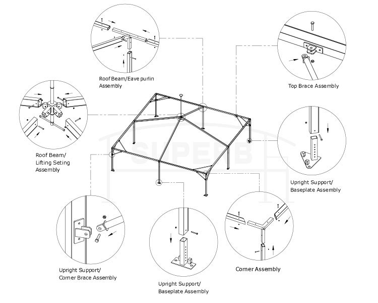  Aluminum Tent