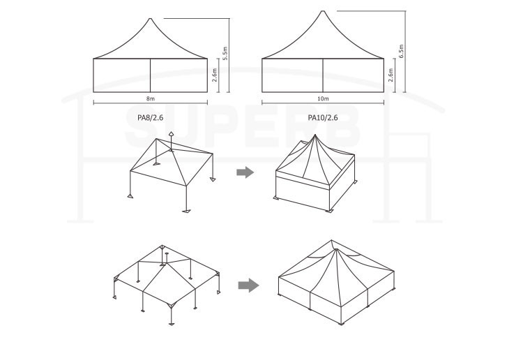  Aluminum Tent