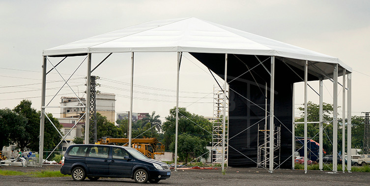 Multi-sided Tent for Exhibition