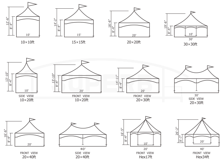 marquee tent for sale