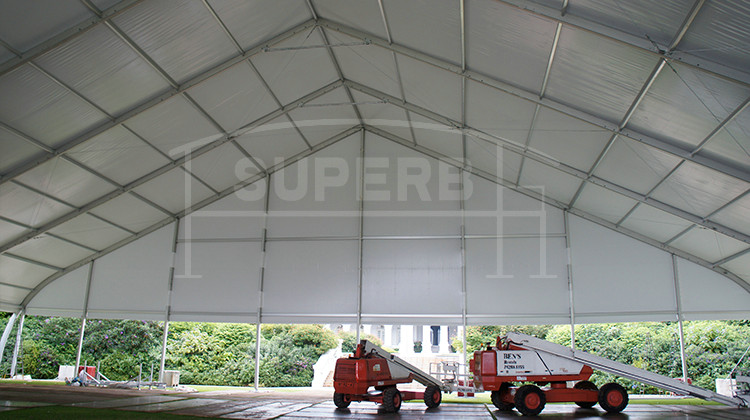 Singapore Istana 40x40m Curve Tent