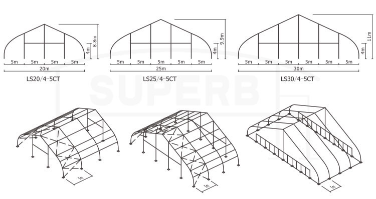 White Outdoor Tent