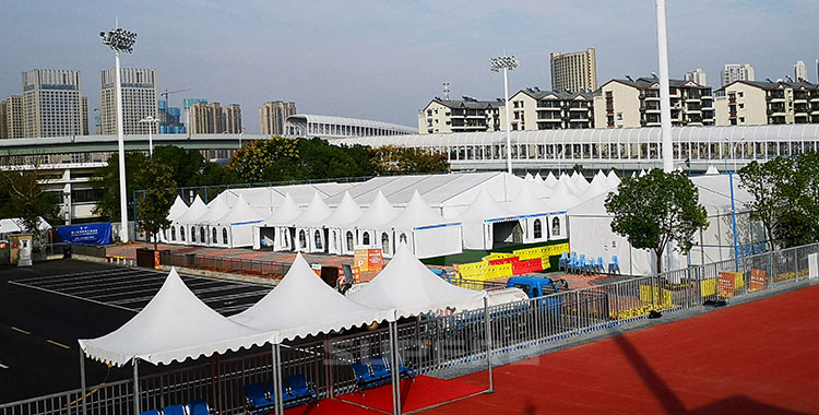 The 7th World Military World Games Tents