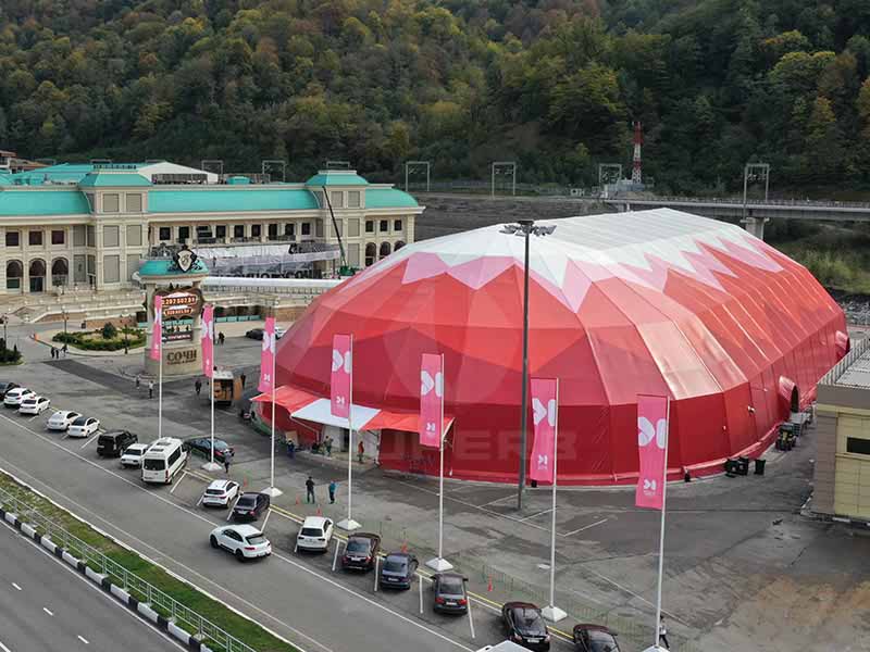 igloo structure polygon tent