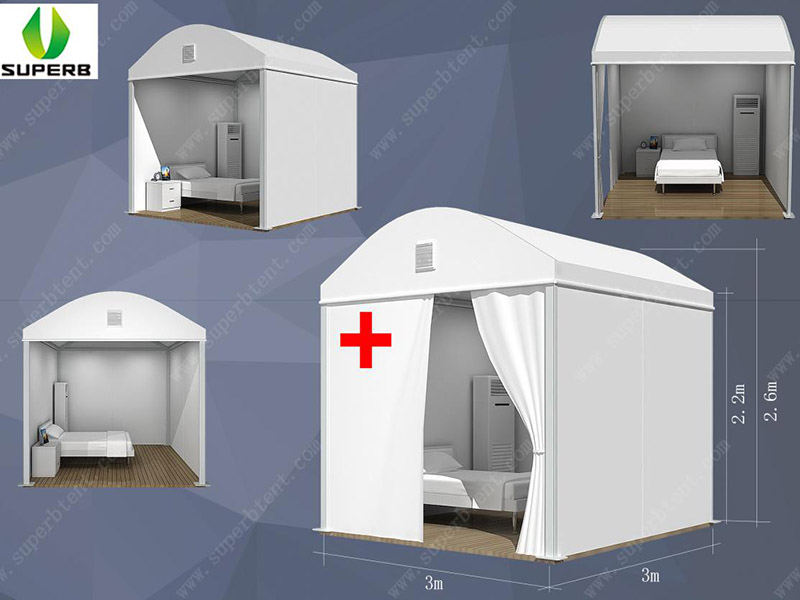 Mobile cabin hospitals