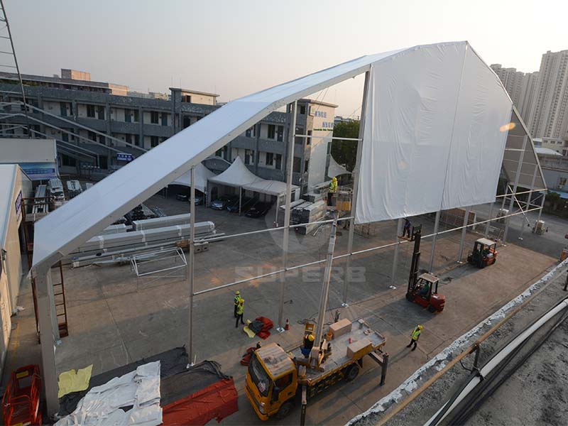 50m Multi-angle Theater Tent Quick Installation DV
