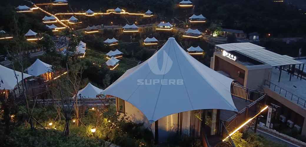 hotel tents 