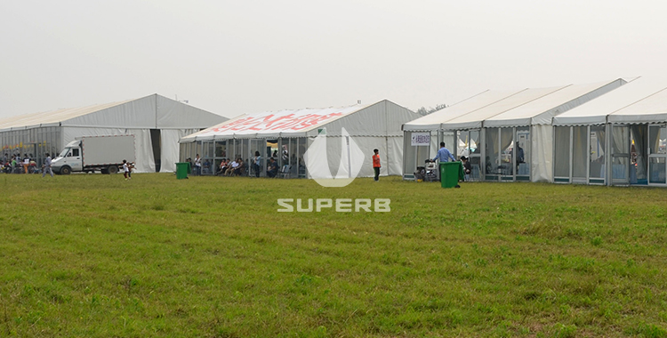 13000 square meters aviation exhibition tent