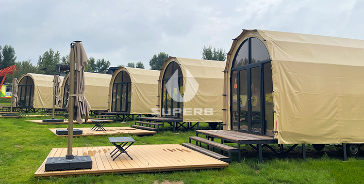 Outdoor camping hotel tent，a new option for luxury outdoor living