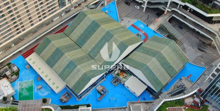 Aluminum Structure Badminton Court Tent Project | Sports Hall Solution Supplier