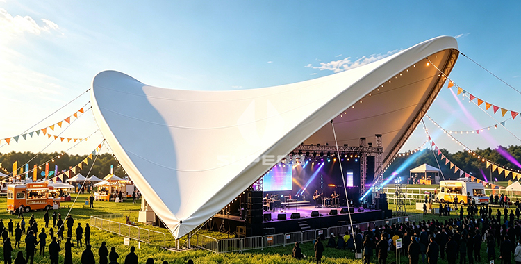 Saddlespan Tent | Eye-Attracting & Super Sight-Lines