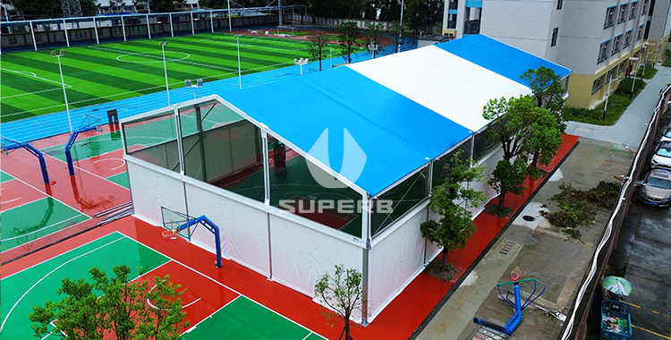 15×30m Basketball Court Tent for High School | Sports Hall Project
