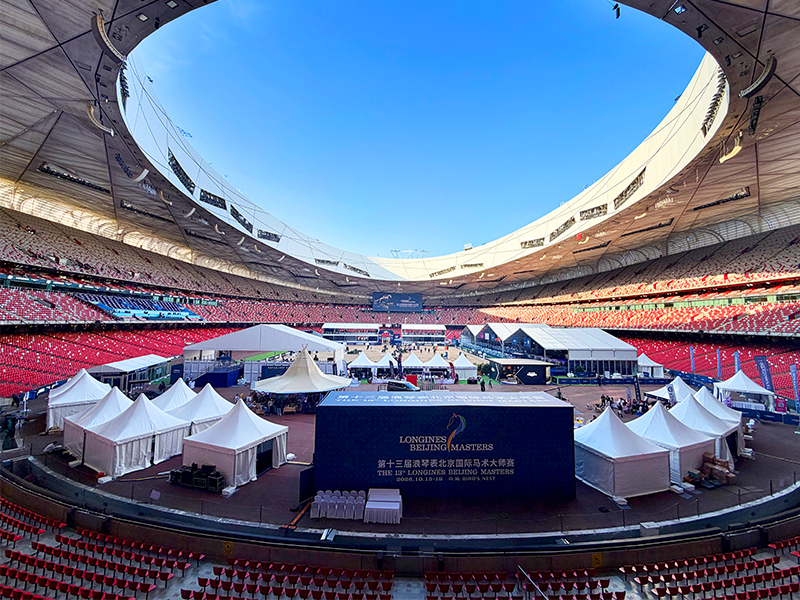 Engineering Luxury: VIP & Stable Tent Setup at the Beijing International Equestrian Masters