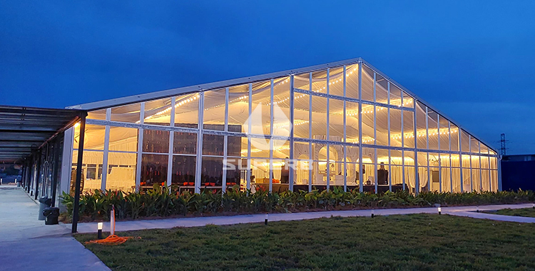 Malaysia Aluminum Event Tent Project | Luxury Outdoor Banquet Space Solution